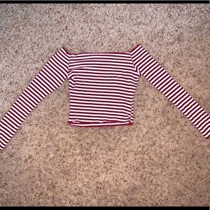 Off the shoulder top